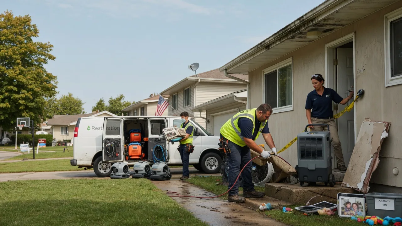 Water Damage Restoration in Mount Carmel, IL near me